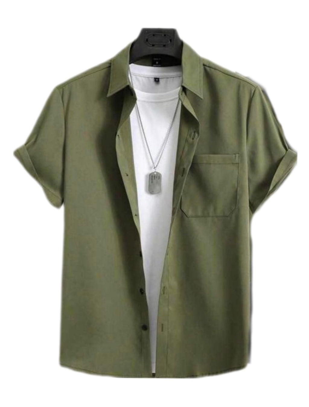 Summer Breeze Men’s Half-Sleeve Shirt – Lightweight, Breathable, Casual & Travel Ready